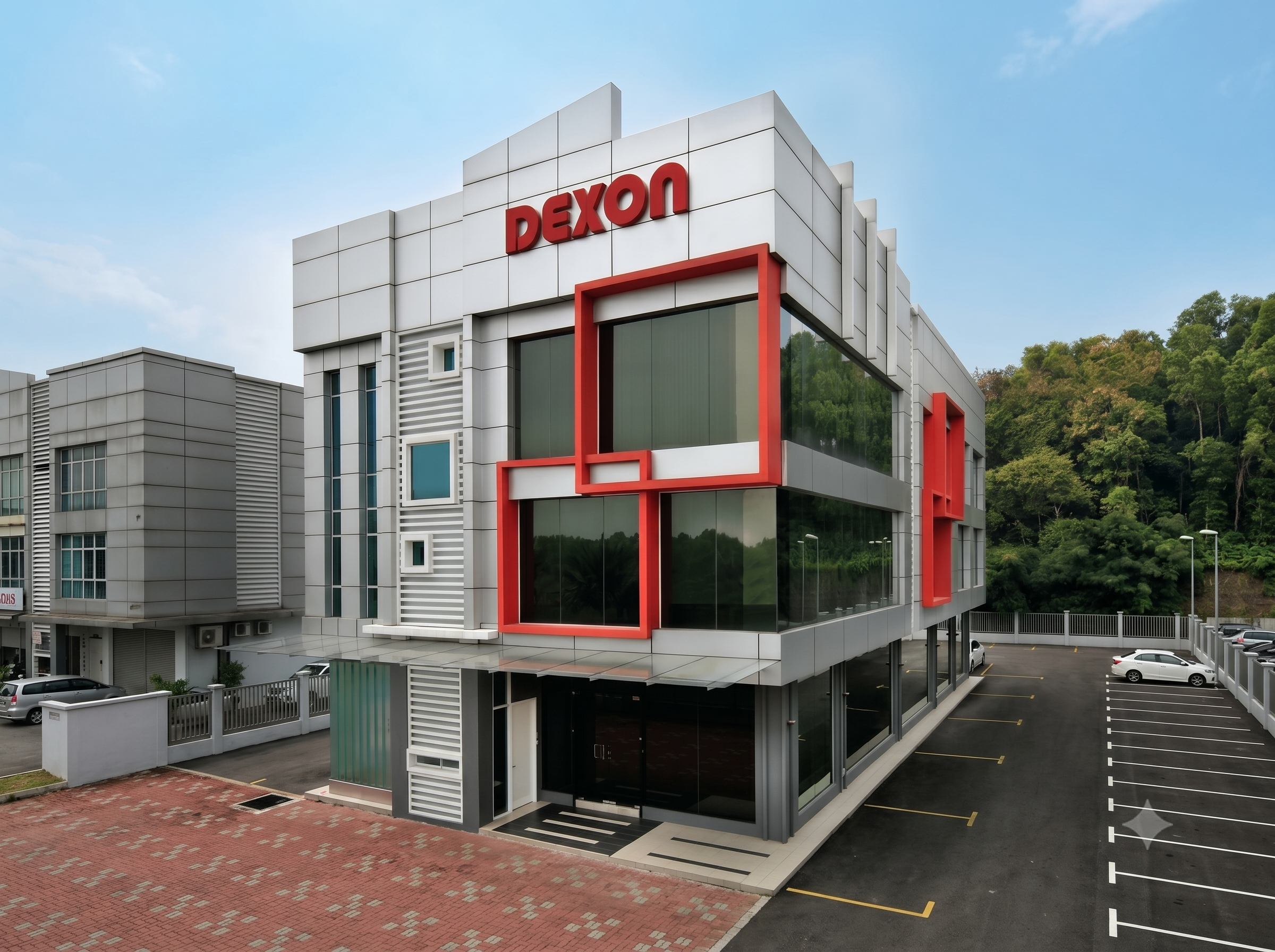 Dexon headquarters at The Cube, 2014